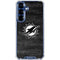 NFL Miami Dolphins Black & White Galaxy S25 Plus Clear Case