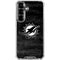 NFL Miami Dolphins Black & White Galaxy S26 Clear Case