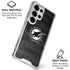 NFL Miami Dolphins Black & White Galaxy S26 Ultra Clear Case