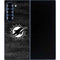 NFL Miami Dolphins Black & White Galaxy Z Fold6 Skin