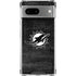 NFL Miami Dolphins Black & White Google Pixel 8a Clear Case