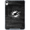 NFL Miami Dolphins Black & White iPad 11th Gen (2025) Clear Case