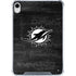 NFL Miami Dolphins Black & White iPad 11th Gen (2025) Clear Case