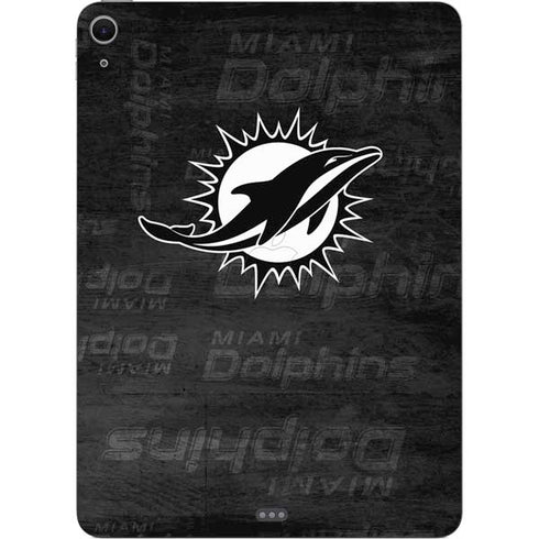 NFL Miami Dolphins Black & White Apple iPad Air Skin
