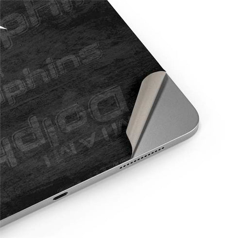 NFL Miami Dolphins Black & White Apple iPad Air Skin