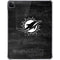 NFL Miami Dolphins Black & White iPad Pro 11in (2024) Clear Case