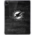 NFL Miami Dolphins Black & White iPad Pro 11in (2024) Clear Case