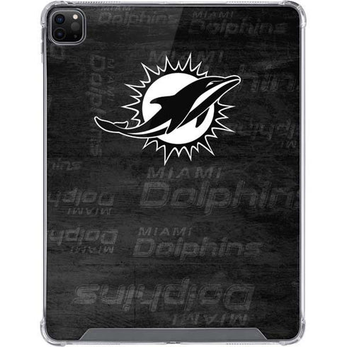 NFL Miami Dolphins Black & White iPad Cases