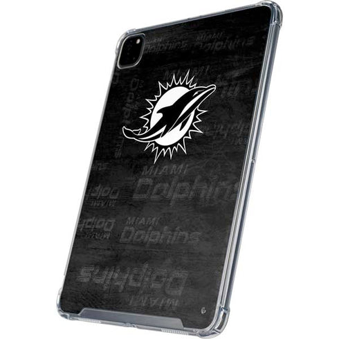 NFL Miami Dolphins Black & White iPad Cases