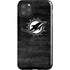 NFL Miami Dolphins Black & White iPhone Cases