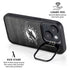 NFL Miami Dolphins Black & White iPhone 14 Plus Kickstand Case