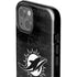 NFL Miami Dolphins Black & White iPhone 15 Impact Case