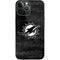 NFL Miami Dolphins Black & White iPhone 15 Pro Max Skin