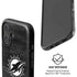 NFL Miami Dolphins Black & White iPhone 16 Magsafe Impact Case