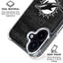 NFL Miami Dolphins Black & White iPhone 16 Plus MagSafe Case