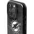 NFL Miami Dolphins Black & White iPhone 16 Pro Impact Case