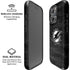 NFL Miami Dolphins Black & White iPhone 16 Pro Magsafe Impact Case