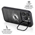 NFL Miami Dolphins Black & White iPhone 16 Pro Max Kickstand Case