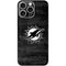 NFL Miami Dolphins Black & White iPhone 16 Pro Max Skin