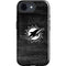NFL Miami Dolphins Black & White iPhone 16e Impact Case