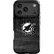 NFL Miami Dolphins Black & White iPhone 18 Pro Impact Case