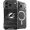 NFL Miami Dolphins Black & White iPhone 18 Pro MagSafe Case