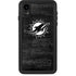 NFL Miami Dolphins Black & White iPhone Cases