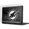 NFL Miami Dolphins Black & White MacBook Pro 14in (2021-24) Case plus Skin