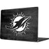 NFL Miami Dolphins Black & White Apple MacBook Pro 14-inch Skin