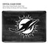 NFL Miami Dolphins Black & White MacBook Cases