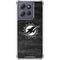 NFL Miami Dolphins Black & White Moto G 5G (2025) Clear Case