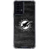 NFL Miami Dolphins Black & White Moto G Power 5G (2024) Clear Case