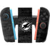 NFL Miami Dolphins Black & White Nintendo Switch 2 (2025) Joy-Con Controller Skin
