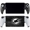 NFL Miami Dolphins Black & White PlayStation Portal Remote Player Skin