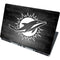 NFL Miami Dolphins Black & White Dell Precision Skin