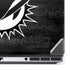 NFL Miami Dolphins Black & White Dell Precision Skin