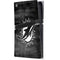 NFL Miami Dolphins Black & White PS5 Pro Console Skin