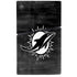 NFL Miami Dolphins Black & White PS5 Slim Digital Edition Console Skin