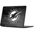 NFL Miami Dolphins Black & White Surface Laptop 7 13.8in Skin
