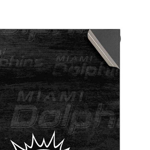 NFL Miami Dolphins Black & White XBox Series X Digital Edition Console Skin