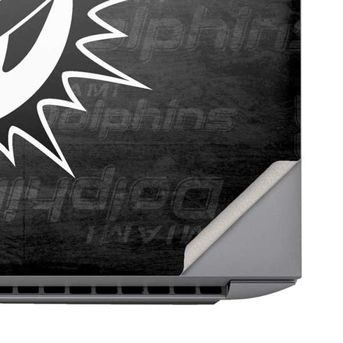 NFL Miami Dolphins Black & White HP ZBook Fury 16 G10 Skin
