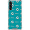 NFL Miami Dolphins Blitz Series Galaxy S24 FE Clear Case