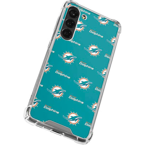 NFL Miami Dolphins Blitz Series Galaxy S24 FE Clear Case