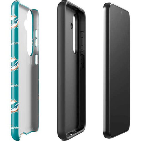 NFL Miami Dolphins Blitz Series Galaxy S25 Impact Case