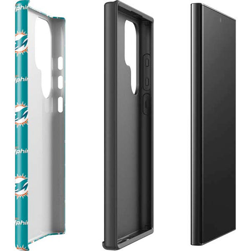 NFL Miami Dolphins Blitz Series Galaxy S25 Ultra Impact Case
