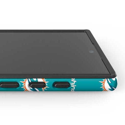 NFL Miami Dolphins Blitz Series Galaxy S25 Ultra Impact Case