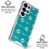 NFL Miami Dolphins Blitz Series Galaxy S25 Ultra Clear Case
