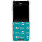 NFL Miami Dolphins Blitz Series Galaxy Z Flip6 Clear Case