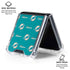 NFL Miami Dolphins Blitz Series Galaxy Z Flip6 Clear Case