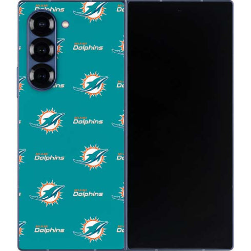 NFL Miami Dolphins Blitz Series Galaxy Z Fold6 Skin